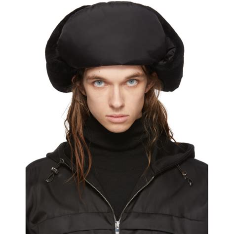 prada shearling hat|Black Shearling Hat .